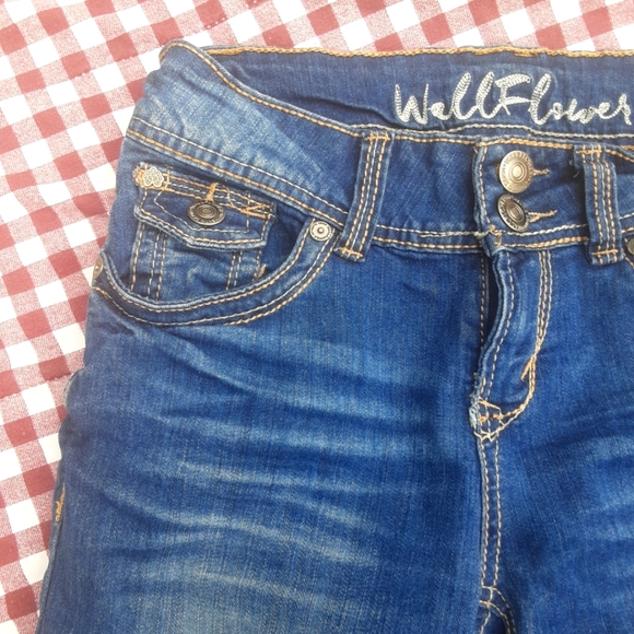 🍀3/15 Wallflower Woman's Jean Shorts - Picture 4 of 8